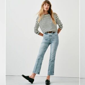 Spanx‎ Kick Flare Jeans Indigo Sky XL